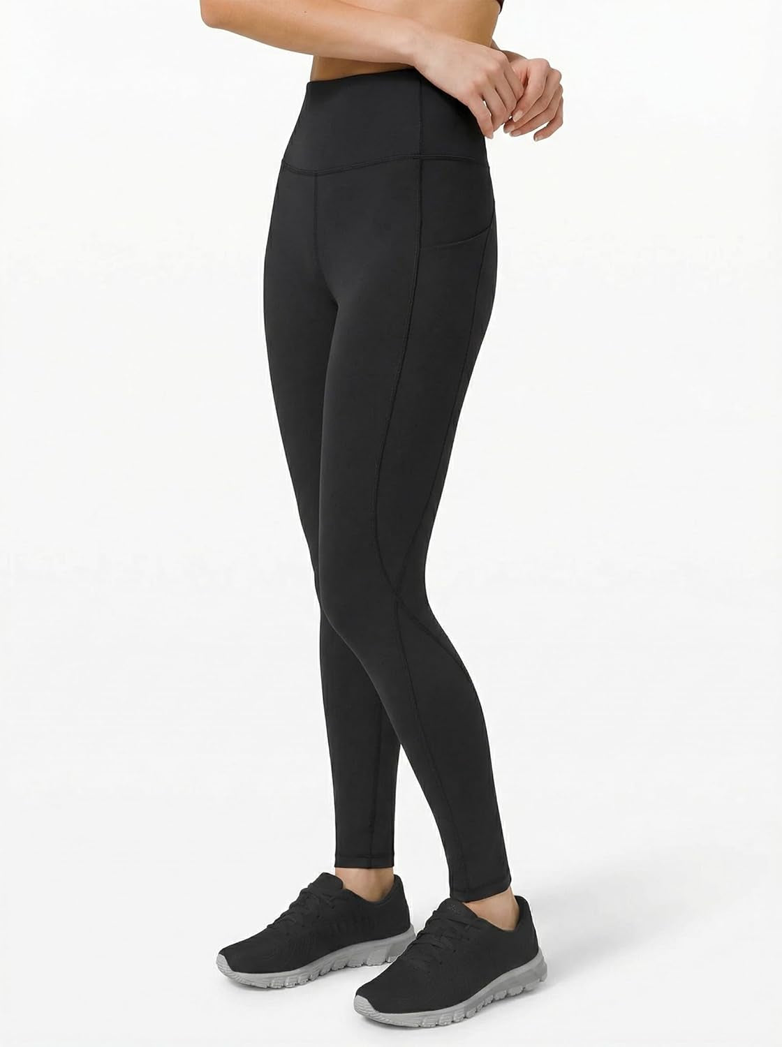 High Waist Yoga Pants Women with Pockets, Leggings for Women Tummy Control, Workout Leggings