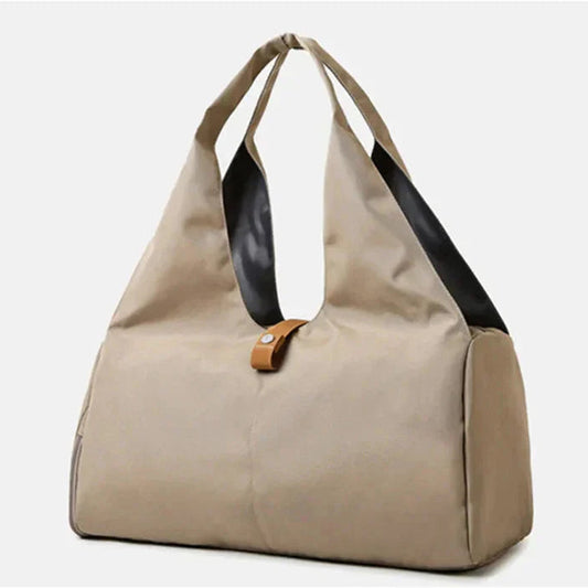 Women'S Multi-Purpose Sports Bag - Waterproof with Shoe Pocket for Yoga, Gym, and Travel